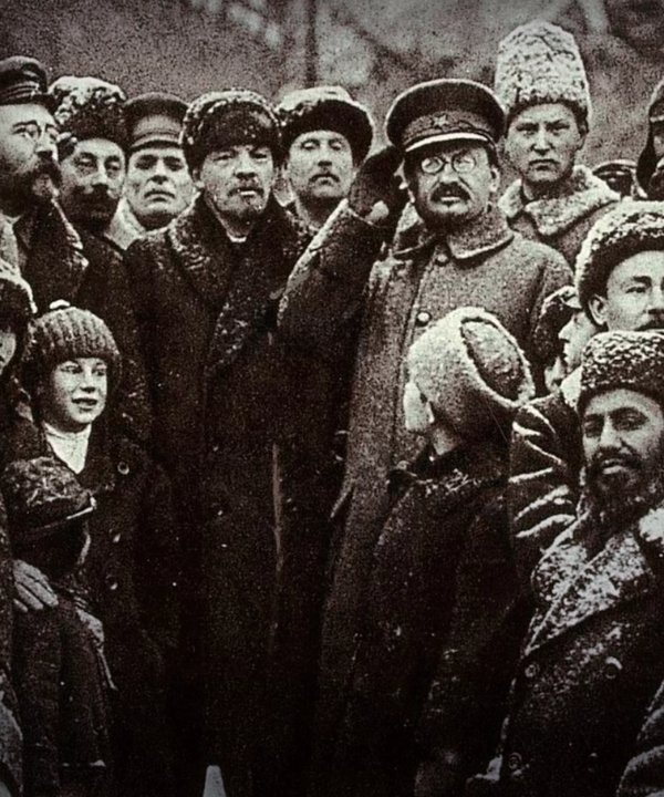 Lenin and Trotsky