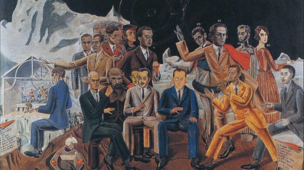 A Friends’ Reunion, 1922 — Max Ernst A Friends' Reunion, 1922 — Max Ernst